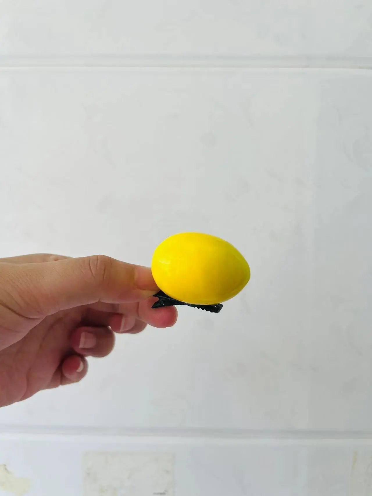Korean Summer Emulational Fruit Orange Food Barrettes El Pazar