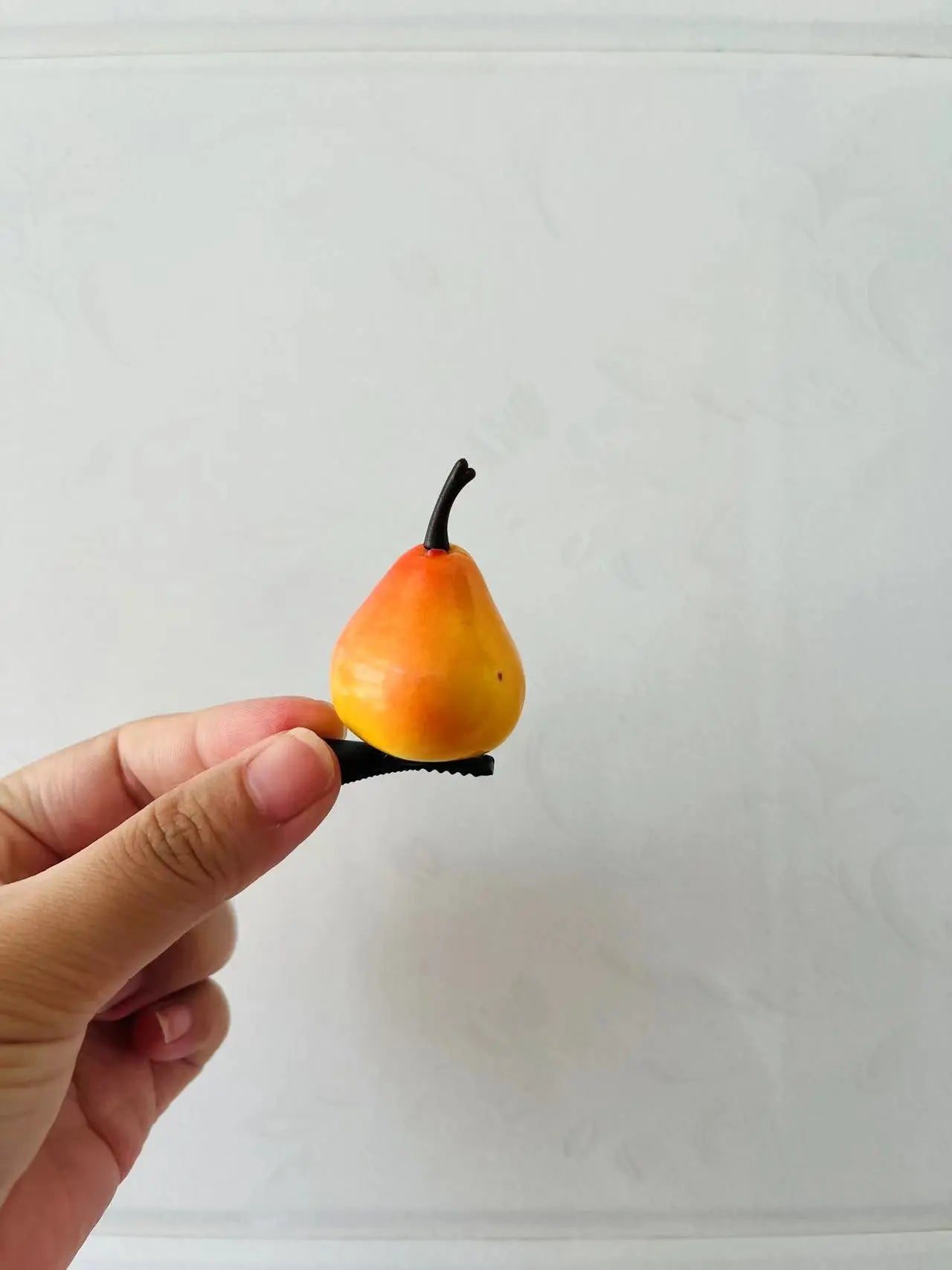 Korean Summer Emulational Fruit Orange Food Barrettes El Pazar