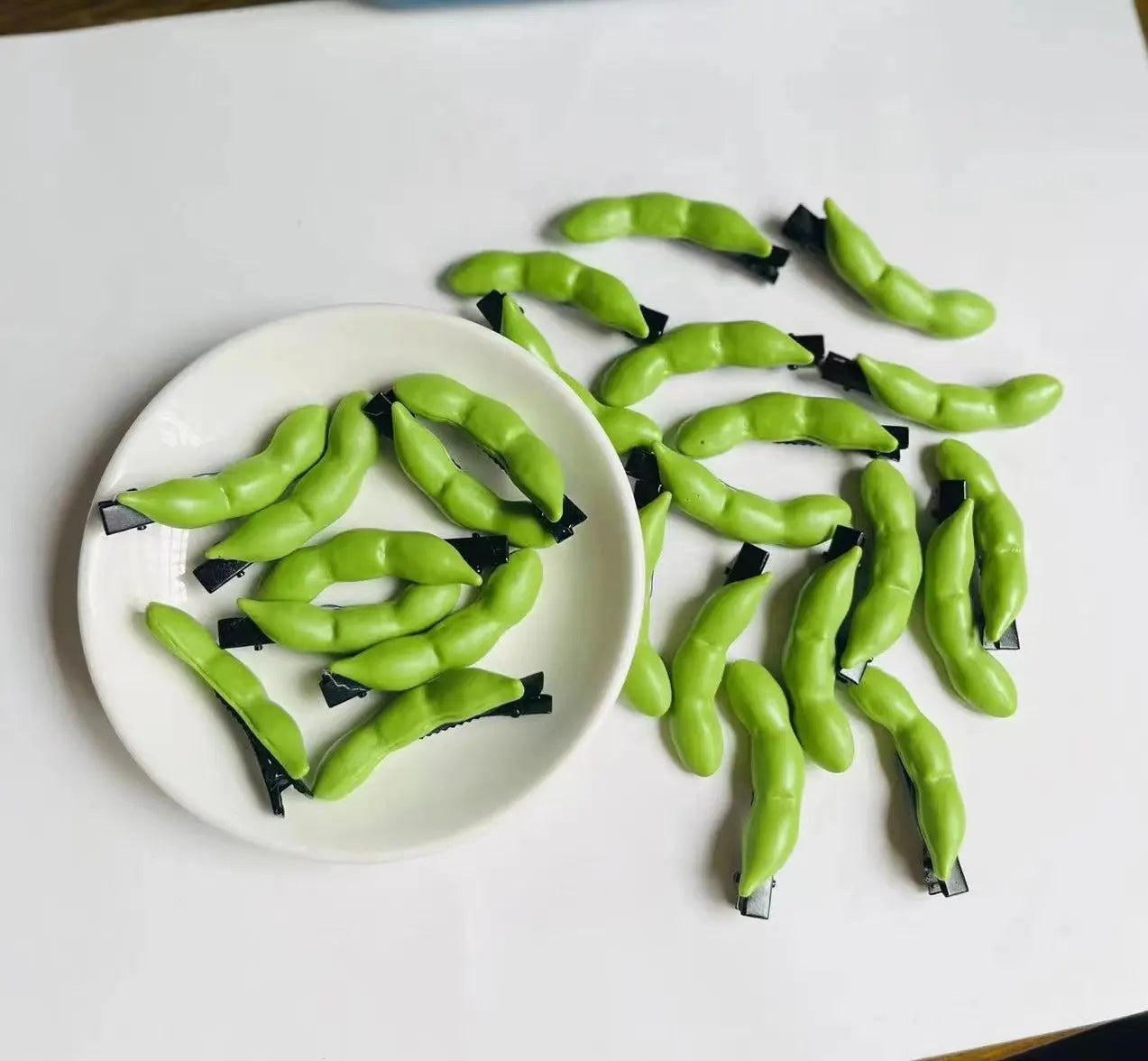 Korean Summer Emulational Fruit Orange Food Barrettes El Pazar