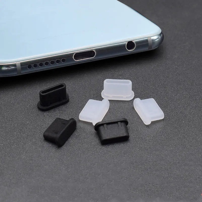 Mobile Phone Dust Plug Data Charging Port Soft Silicone El Pazar