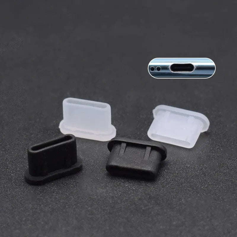 Mobile Phone Dust Plug Data Charging Port Soft Silicone El Pazar
