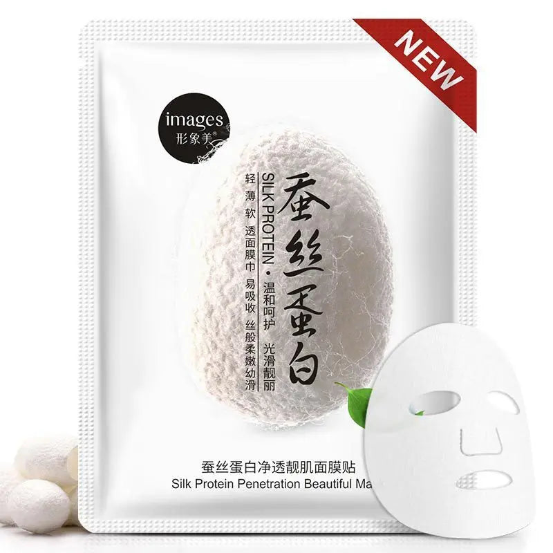 Moisturizing And Smooth Silk Protein Mask El Pazar
