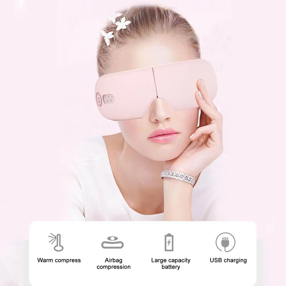 New Children's Hot Compress Eye Protection Massage Eye Mask El Pazar