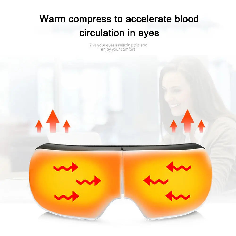 New Children's Hot Compress Eye Protection Massage Eye Mask El Pazar