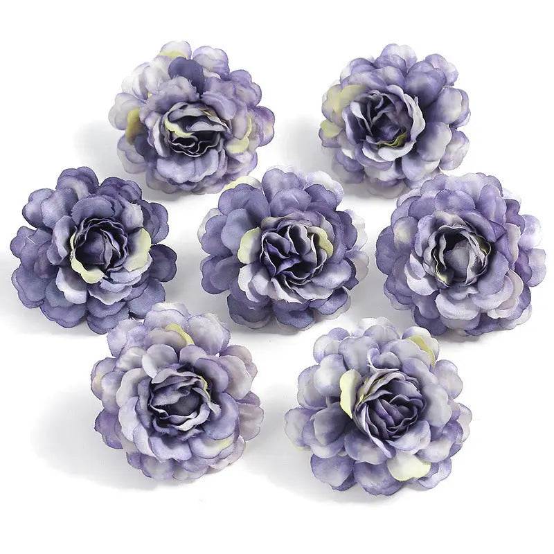 New Flower Head Multi-layer Artificial Flower Fake Flower Hydrangea Decoration Wedding Wedding Simulation Flower Cross-border Hot Selling El Pazar