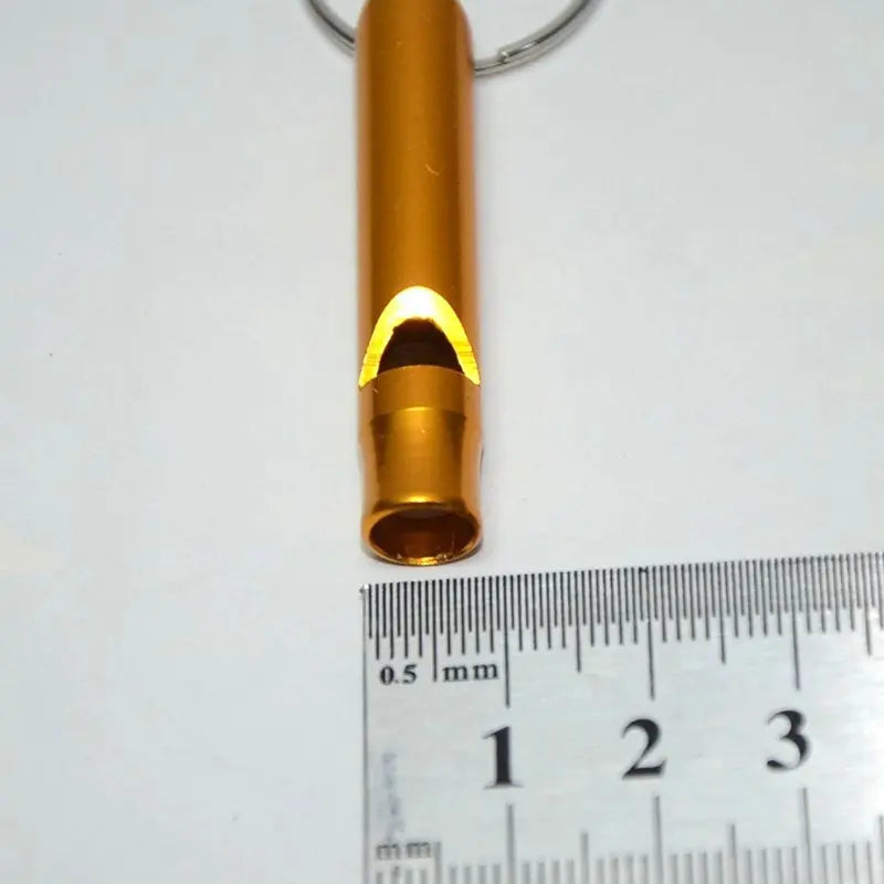 Outdoor Portable And Simple Aluminum Alloy Rescuing Whistle El Pazar