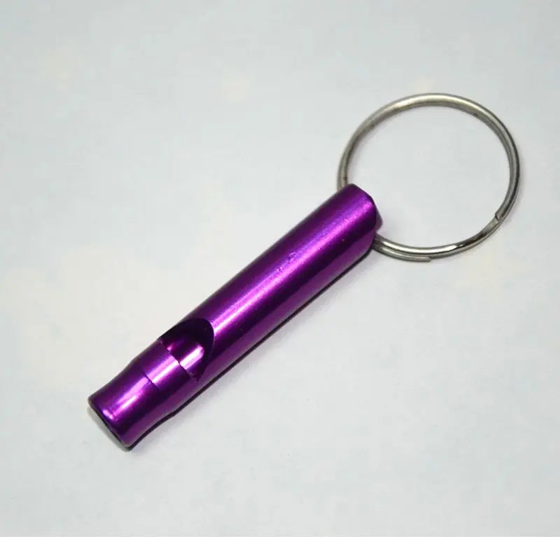 Outdoor Portable And Simple Aluminum Alloy Rescuing Whistle El Pazar
