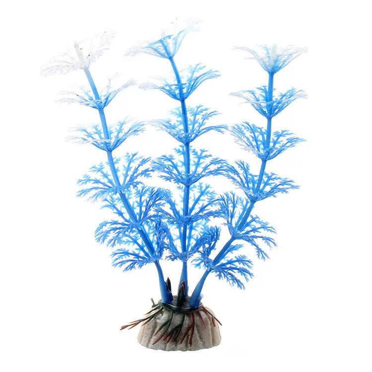 Plastic Simulation Of Fish Tank Landscaping Decoration El Pazar