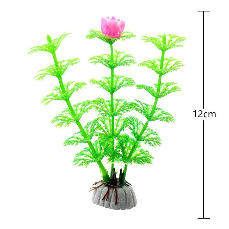 Plastic Simulation Of Fish Tank Landscaping Decoration El Pazar