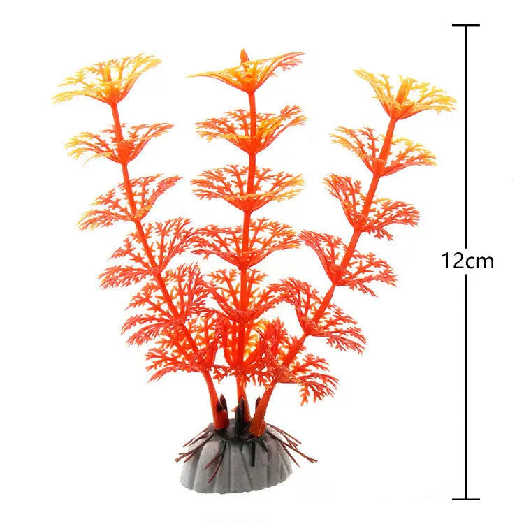 Plastic Simulation Of Fish Tank Landscaping Decoration El Pazar