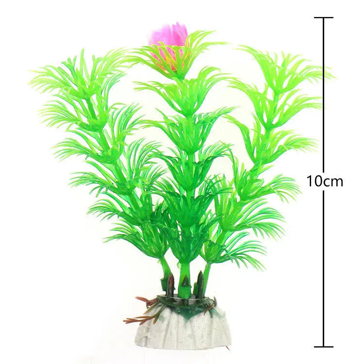 Plastic Simulation Of Fish Tank Landscaping Decoration El Pazar