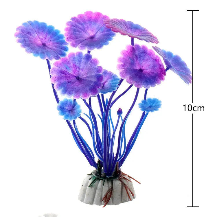 Plastic Simulation Of Fish Tank Landscaping Decoration El Pazar