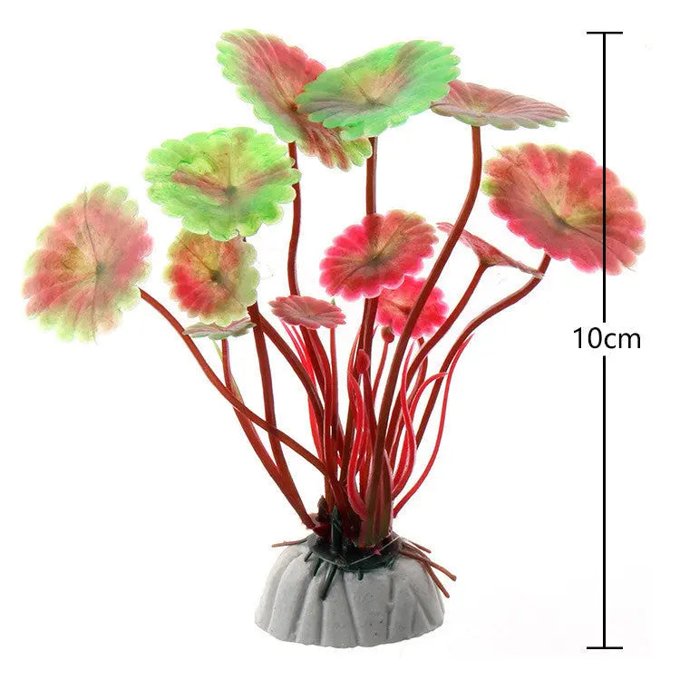 Plastic Simulation Of Fish Tank Landscaping Decoration El Pazar