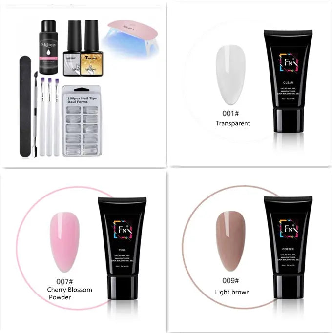 Polygel Nail Kit El Pazar