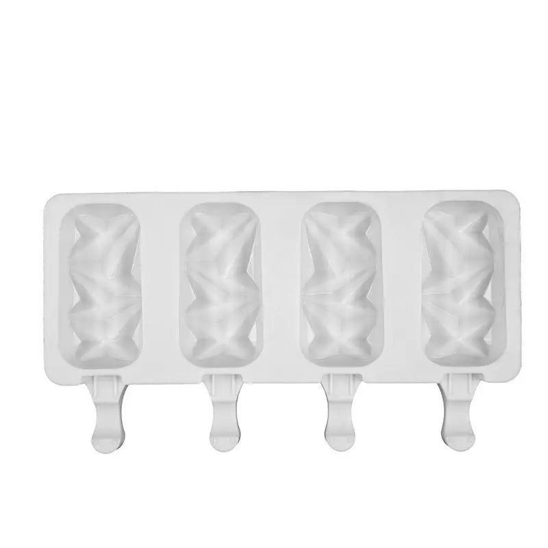 Silicone Ice Cream Mold 4 With Popsicle Ice Cream Mold Diy Hot Selling Home Kitchen El Pazar