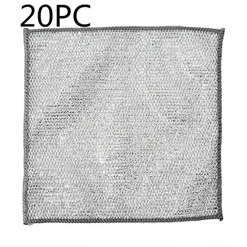 Steel Wire Ball Cloth Kitchen Cleaning Dishcloth El Pazar