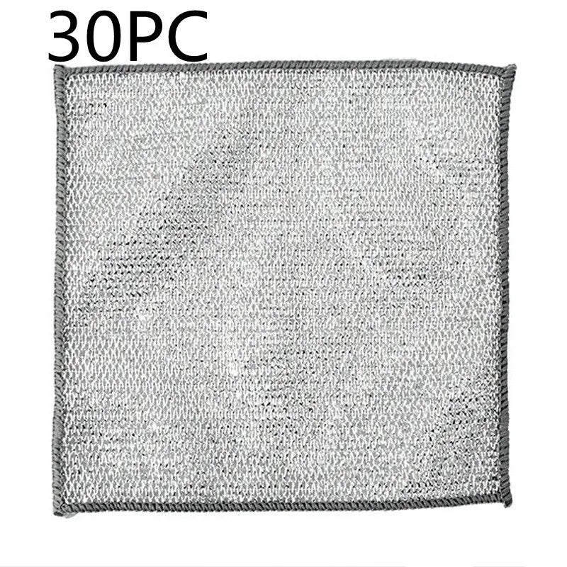 Steel Wire Ball Cloth Kitchen Cleaning Dishcloth El Pazar