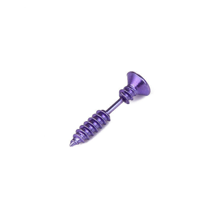 Not Easy To Be Allergic To Titanium Steel Piercing Ear Studs El Pazar