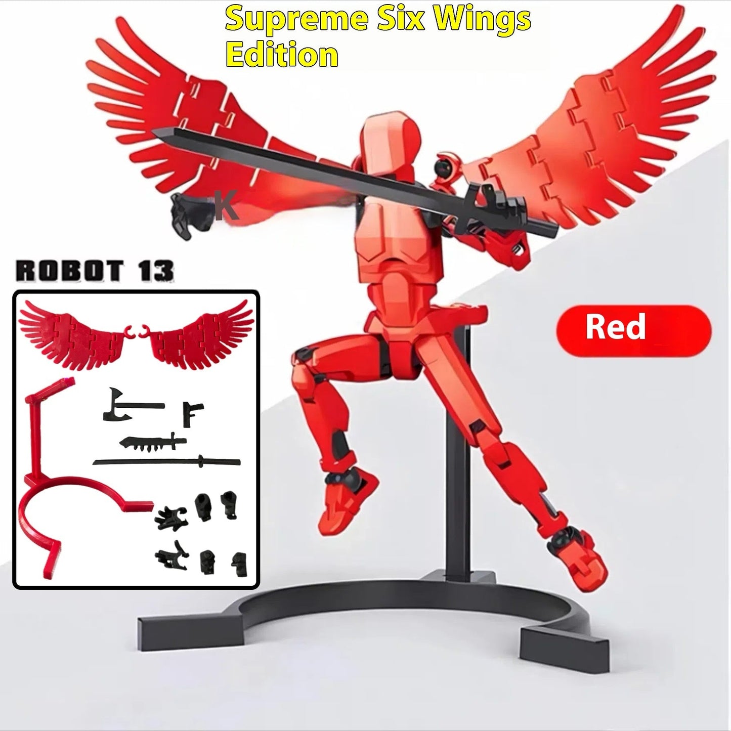 Updated And Hot-sale Multi-Jointed Movable Shapeshift Robot 3D Printed Mannequin Dummy Action Model Doll Toy Kid Gift El Pazar