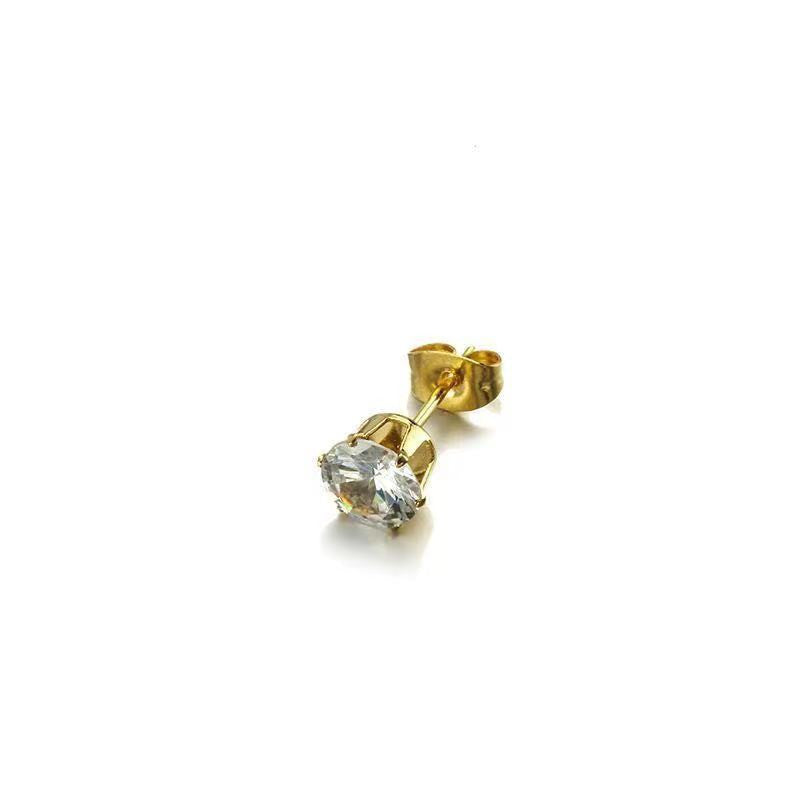 European And American Popular Crystal Zircon Earrings El Pazar