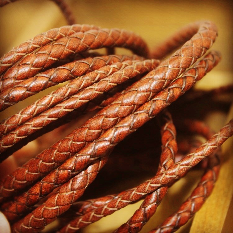 DIY Vintage Leather Kraft Rope Winding El Pazar