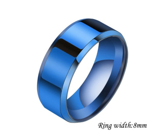 Niche Rings For Men And Women Stainless Steel Couple Rings El Pazar