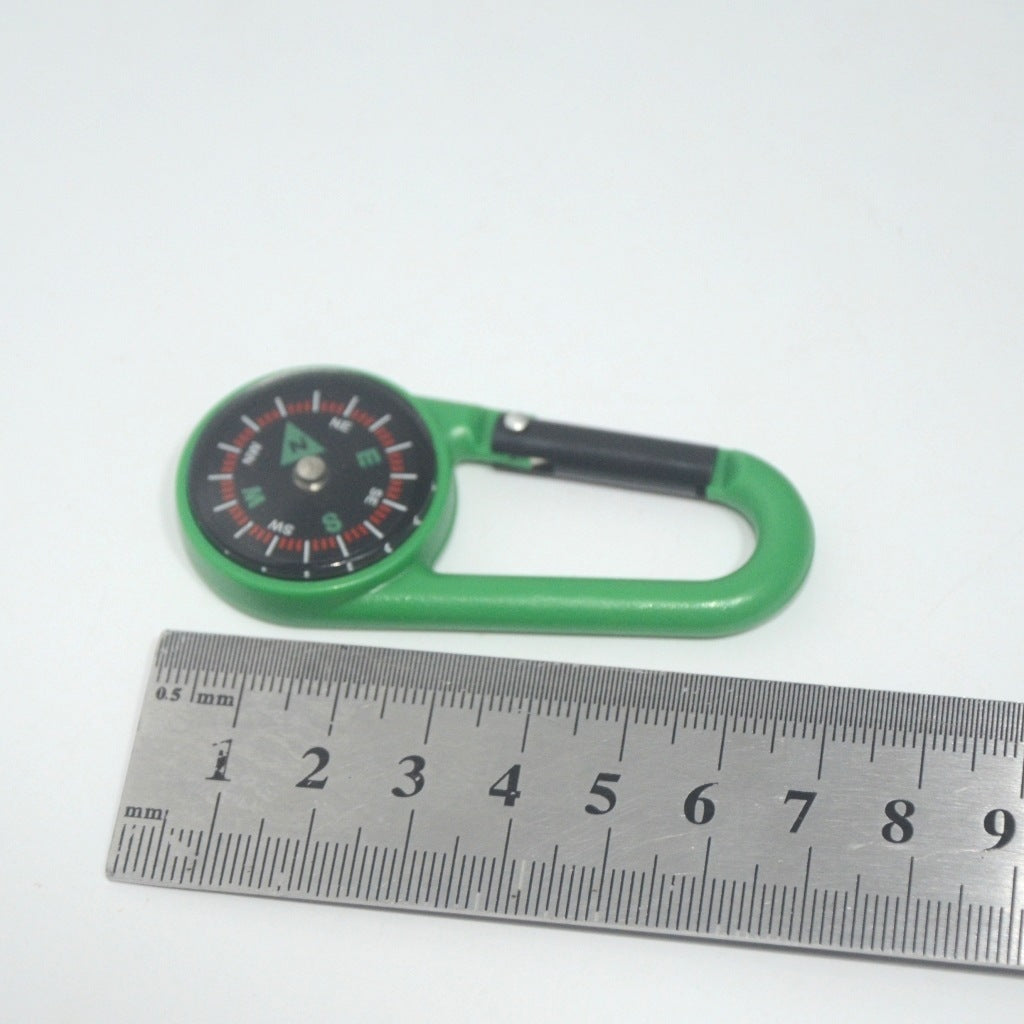 Outdoor Plastic Climbing Button Carabiner Compass El Pazar