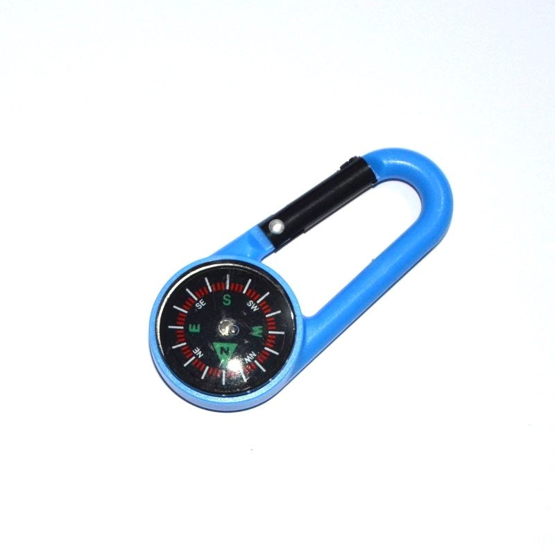 Outdoor Plastic Climbing Button Carabiner Compass El Pazar