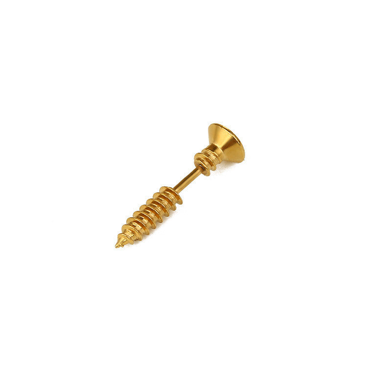 Not Easy To Be Allergic To Titanium Steel Piercing Ear Studs El Pazar