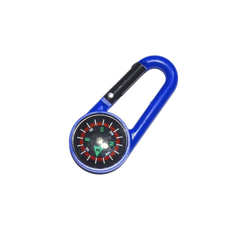 Outdoor Plastic Climbing Button Carabiner Compass El Pazar