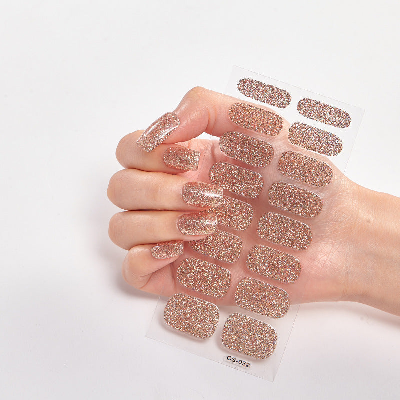 Amazon Sources 16 Small Stickers Gradient Onion Powder Nail Stickers El Pazar
