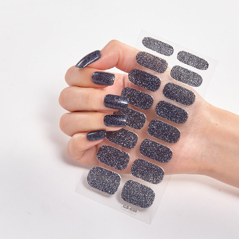Amazon Sources 16 Small Stickers Gradient Onion Powder Nail Stickers El Pazar