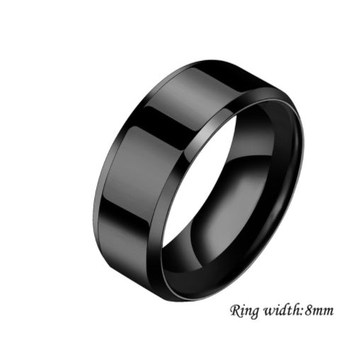 Niche Rings For Men And Women Stainless Steel Couple Rings El Pazar