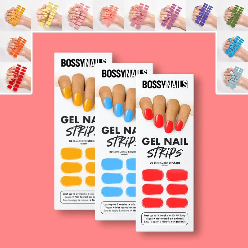 Nail Sticker Letter Color Nail Art Sticker Full Sticker El Pazar