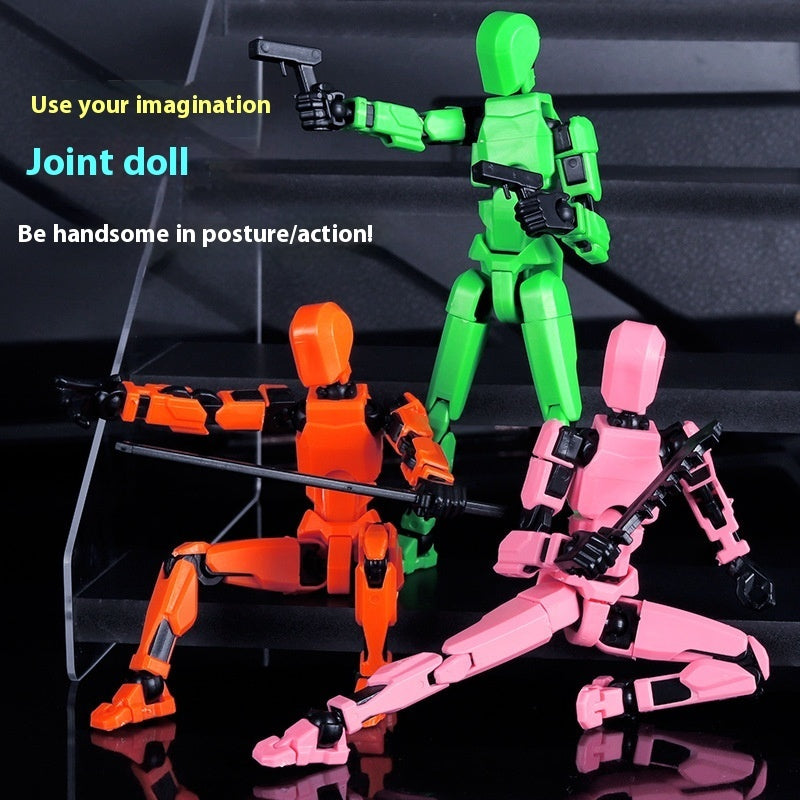 Updated And Hot-sale Multi-Jointed Movable Shapeshift Robot 3D Printed Mannequin Dummy Action Model Doll Toy Kid Gift El Pazar