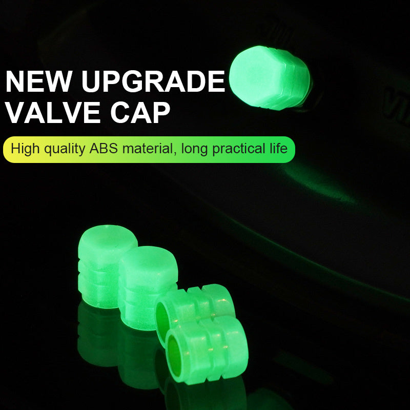Electric Vehicle Vacuum Tire Valve Luminous Core Cover El Pazar