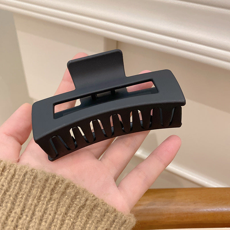 Women's Simple And Versatile Solid Color Grip Clip El Pazar
