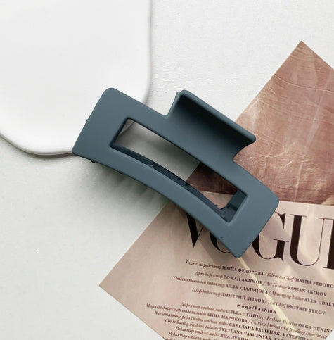 Women's Simple And Versatile Solid Color Grip Clip El Pazar