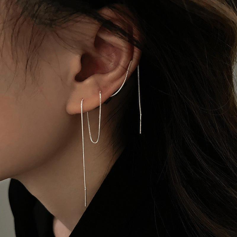 Temperament Tassel Face Slim Long Ear Line El Pazar