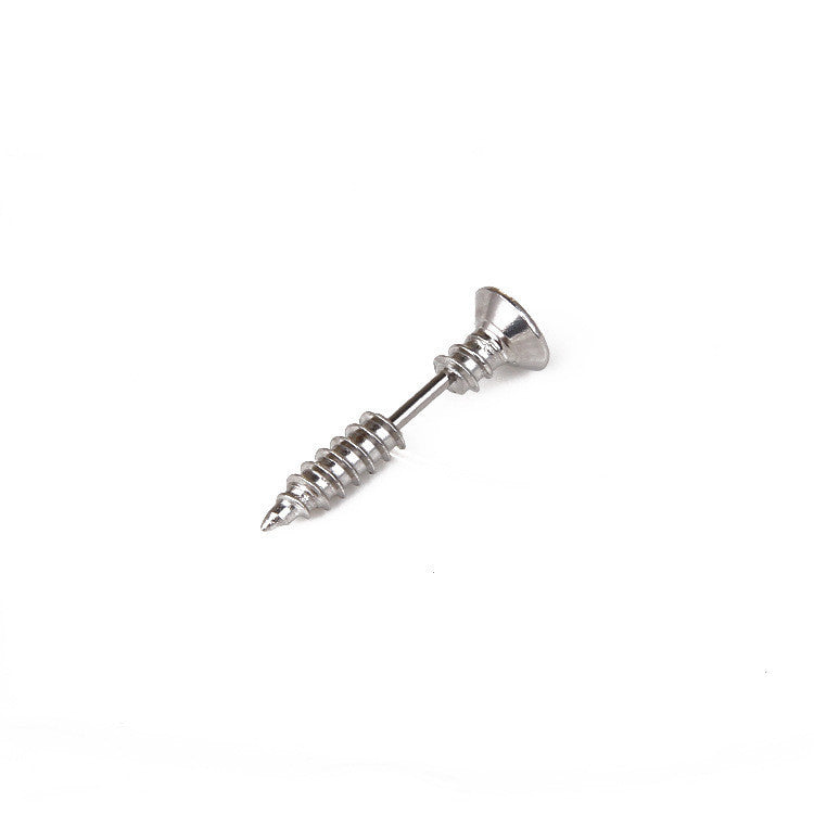 Not Easy To Be Allergic To Titanium Steel Piercing Ear Studs El Pazar