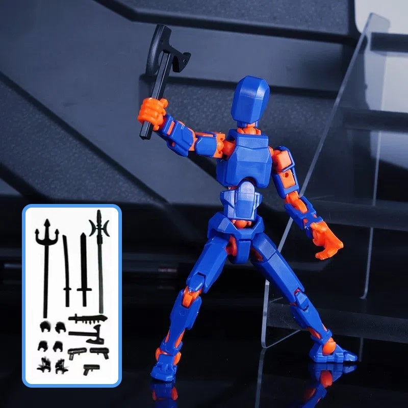 Updated And Hot-sale Multi-Jointed Movable Shapeshift Robot 3D Printed Mannequin Dummy Action Model Doll Toy Kid Gift El Pazar