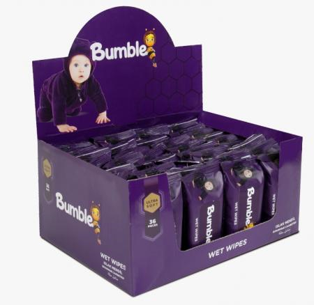 Bumble Wet Pocket Wipes 15 Pcs (BABY) X36X8