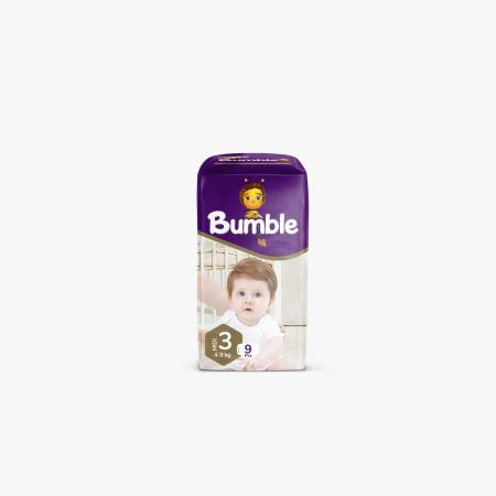 Bumble Diapers Eco Package No 3 (4-9) 9 Pcs X20