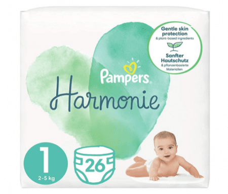 Prima Pure Harmonie Diapers No 1 26 pcs