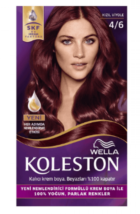 Wella Koleston Hair Dye No 4,6 Red Violet 1 pcs