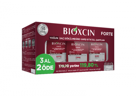 Bioxin Shampoo Forte  3X300 ml
