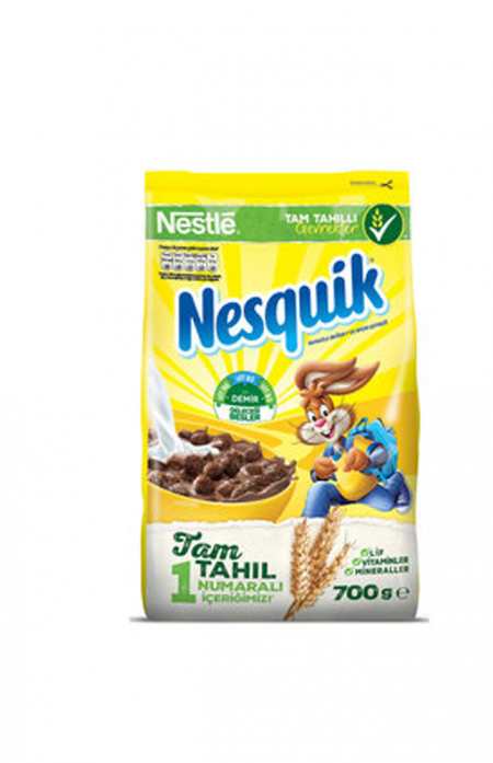Nestle Nesquik Cocoa Wheat And Corn Flakes 700 gr