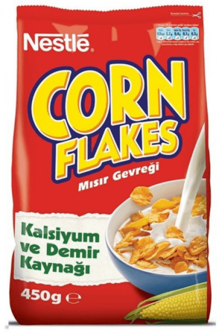 Nestle Corn Flakes Whole Grain Cereal  450 gr