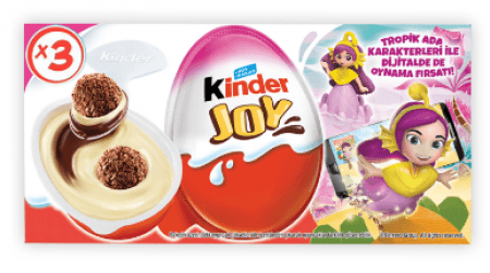 Kinder Joy Surprise Egg Girl  60 gr