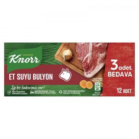 Knorr Broth Bouillon 12 Tabs 120 gr Knorr Broth Bouillon 12 Tabs 120 gr